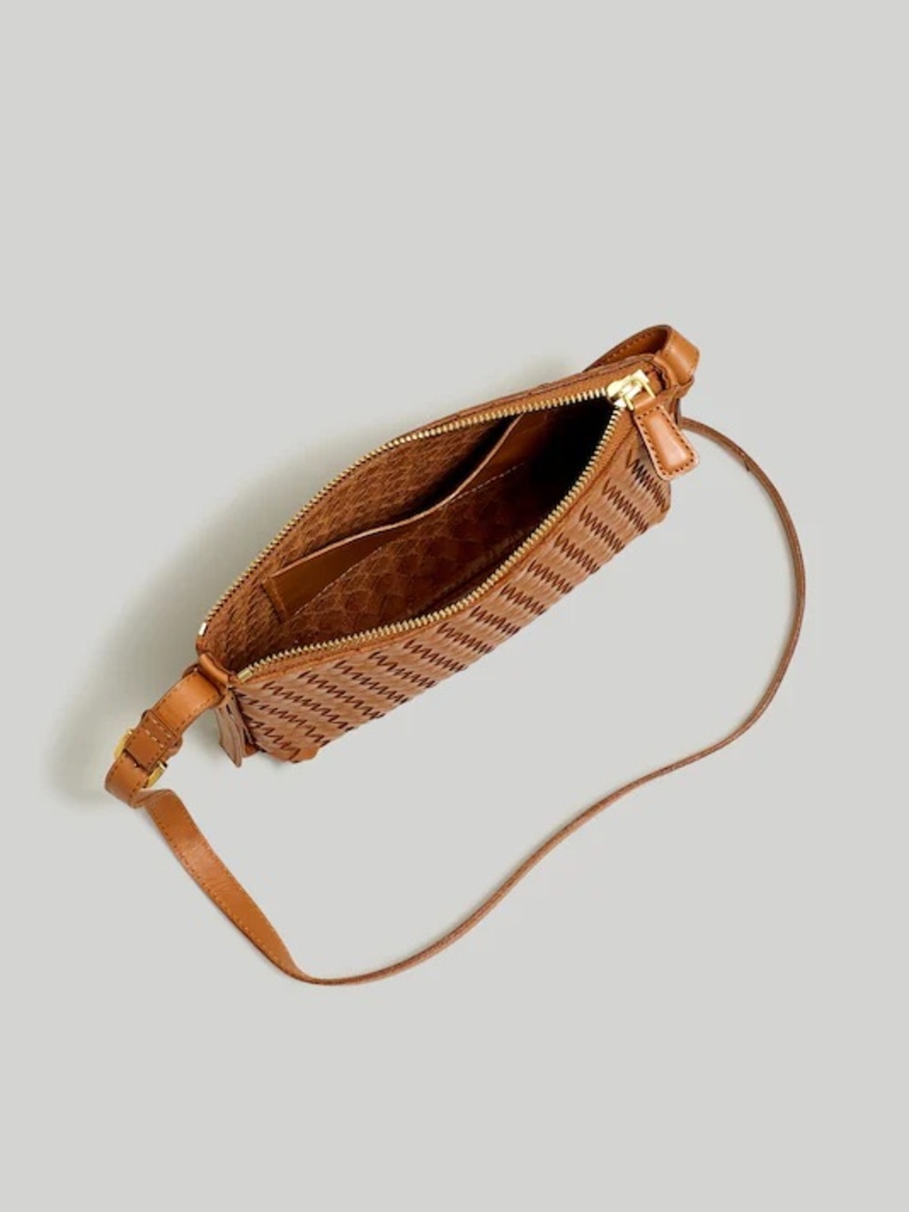 Madewell Crossbody Bag in Handwoven Leather - OBO - Picture 2 of 7